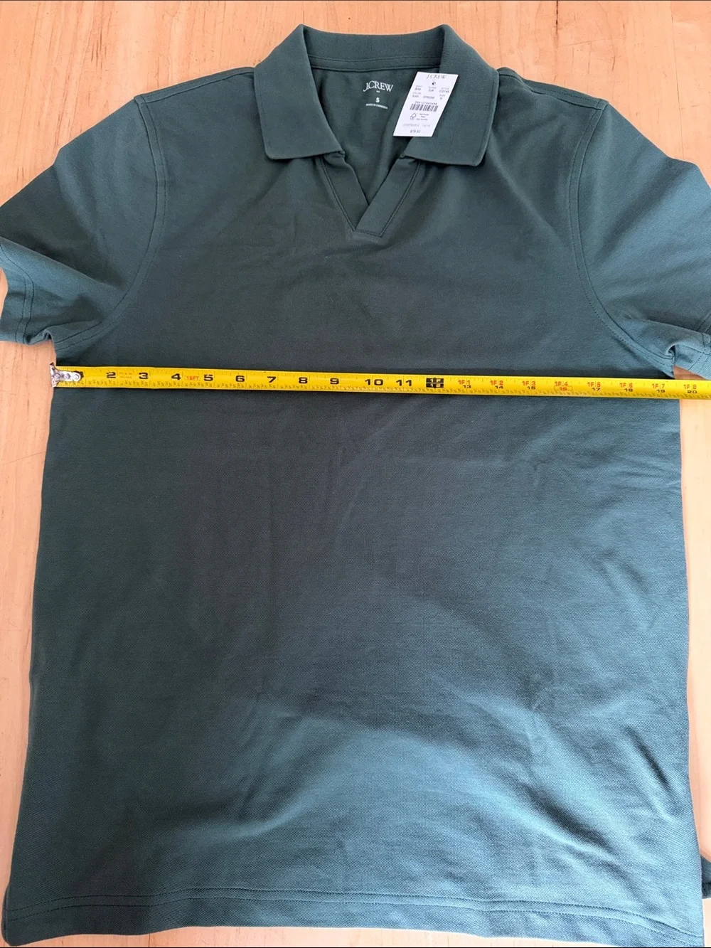 J. Crew Men's Green Polo Shirt